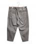 SEQUEL (シークエル) チノパン グレー サイズ:L：13000円