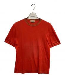 HERMES（エルメス）の古着「半袖カットソー」｜レッド