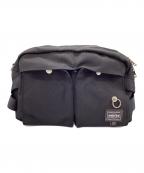 PORTER×JAM HOME MADEポーター×ジャムホームメイド）の古着「ボディバッグ」｜ブラック