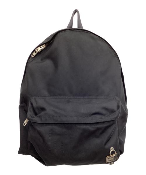 PORTER（ポーター）PORTER (ポーター) JAM HOME MADE (ジャムホームメイド) デイパック ブラックの古着・服飾アイテム