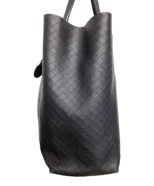 BOTTEGA VENETA（ボッテガベネタ）BOTTEGA VENETA (ボッテガベネタ) イントレッチオ ミラージュ トートバッグ ブラックの古着・服飾アイテム