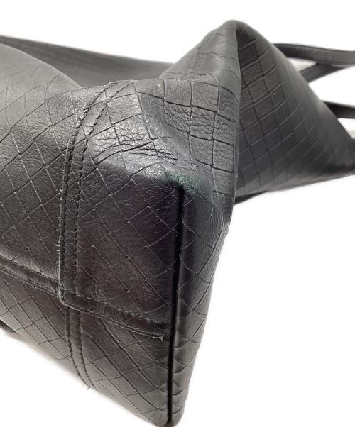 BOTTEGA VENETA（ボッテガベネタ）BOTTEGA VENETA (ボッテガベネタ) イントレッチオ ミラージュ トートバッグ ブラックの古着・服飾アイテム
