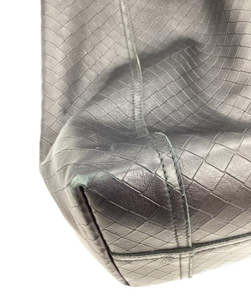 BOTTEGA VENETA（ボッテガベネタ）BOTTEGA VENETA (ボッテガベネタ) イントレッチオ ミラージュ トートバッグ ブラックの古着・服飾アイテム