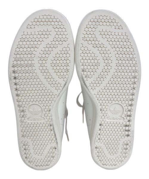 adidas（アディダス）adidas (アディダス) STAN SMITH ホワイト×レッド サイズ:26の古着・服飾アイテム