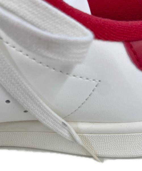 adidas（アディダス）adidas (アディダス) STAN SMITH ホワイト×レッド サイズ:26の古着・服飾アイテム