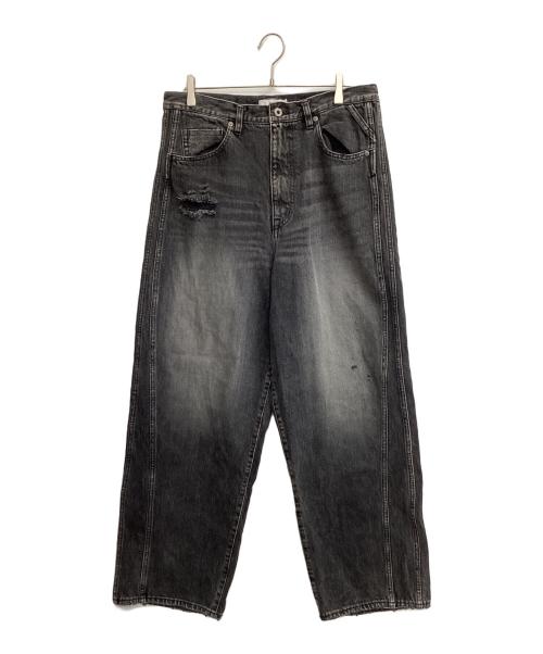 ROTOL（ロトル）ROTOL (ロトル) Exclusive-TRIPLE SEAMS 6P DENIM BLACKUSED グレー サイズ:4 未使用品の古着・服飾アイテム