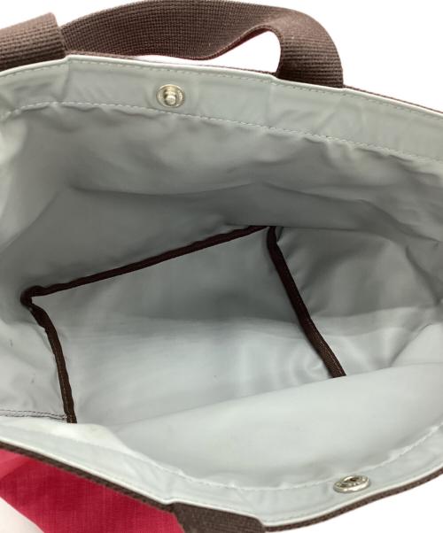 Herve Chapelier（エルベシャプリエ）Herve Chapelier (エルベシャプリエ) 舟形トートバッグ ピンクの古着・服飾アイテム