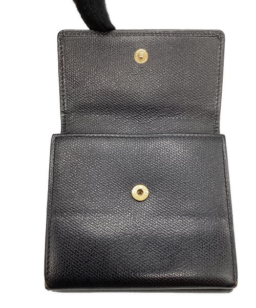 CHANEL（シャネル）CHANEL (シャネル) 3つ折り財布 ブラックの古着・服飾アイテム