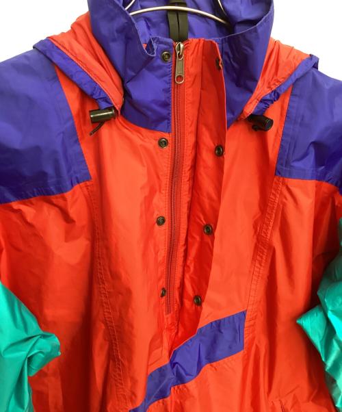 THE NORTH FACE（ザ ノース フェイス）THE NORTH FACE (ザ ノース フェイス) アノラックパーカー レッド×ブルー サイズ:Lの古着・服飾アイテム