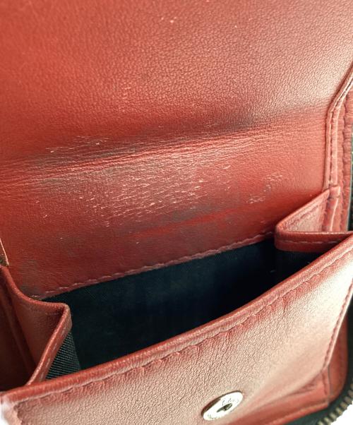 Salvatore Ferragamo（サルヴァトーレ フェラガモ）Salvatore Ferragamo (サルヴァトーレ フェラガモ) コンパクトジップウォレット ブラックの古着・服飾アイテム