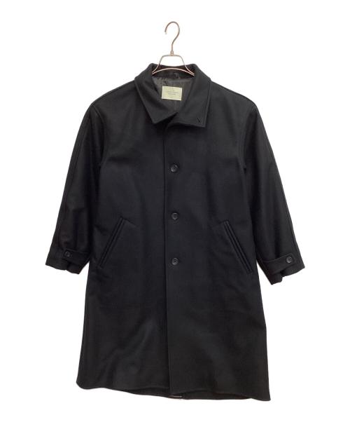 PUBLIC TOKYO（パブリックトウキョウ）PUBLIC TOKYO (パブリックトウキョウ) マルチウェイ メルトンオーバーサイズスタンドコート ブラック サイズ:01の古着・服飾アイテム