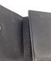 中古・古着 LOUIS VUITTON (ルイ ヴィトン) 3つ折り財布 ブラック：12000円