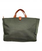 HUNTING WORLDハンティングワールド）の古着「ハンドバッグ」｜グリーン×ブラウン