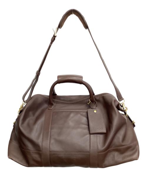 COACH（コーチ）COACH (コーチ) ボストンバッグ ブラウンの古着・服飾アイテム