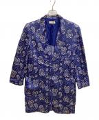 robe de chambreローブドシャンブル）の古着「ローブ」｜ブルー