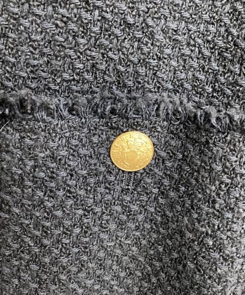 journal standard L'essage（ジャーナルスタンダード レサージュ）journal standard L'essage (ジャーナルスタンダード レサージュ) GIOLICAツイード BIGジャケット ブラック サイズ:Freeの古着・服飾アイテム