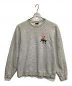 stussyステューシー）の古着「スウェット」｜グレー
