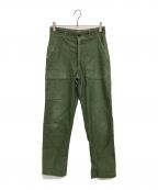 US ARMYユーエスアーミー）の古着「ベイカーパンツ」｜グリーン