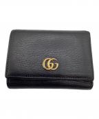 GUCCIグッチ）の古着「3つ折り財布」｜ブラック