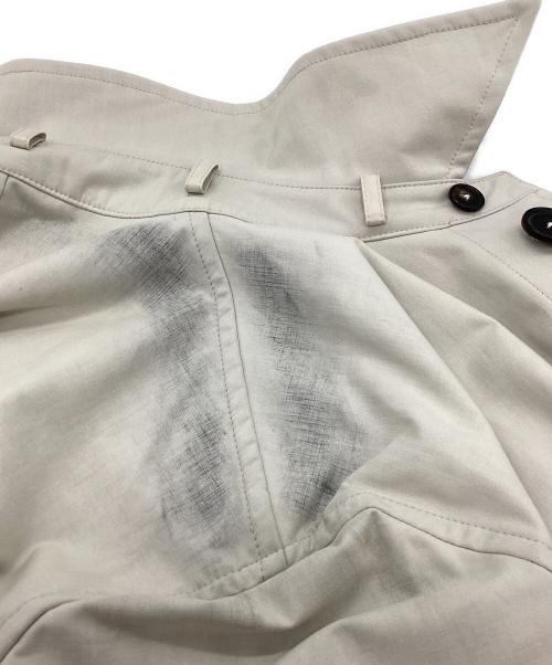 HERMES（エルメス）HERMES (エルメス) ステンカラーコート ベージュ サイズ:50の古着・服飾アイテム