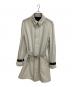 HERMES（エルメス）の古着「ステンカラーコート」｜ベージュ