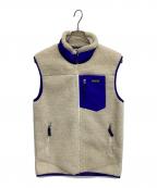 Patagoniaパタゴニア）の古着「フリースベスト」｜ブラウン