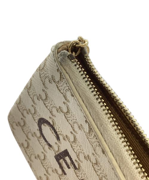 CELINE（セリーヌ）CELINE (セリーヌ) トリオンフキャンバス ホワイト×ベージュの古着・服飾アイテム