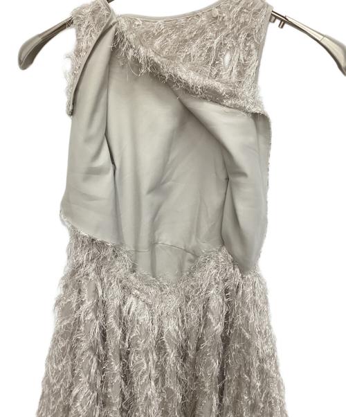 anuans（アニュアンス）anuans (アニュアンス) カットジャガードアメスリトップス グレージュ サイズ:Fの古着・服飾アイテム