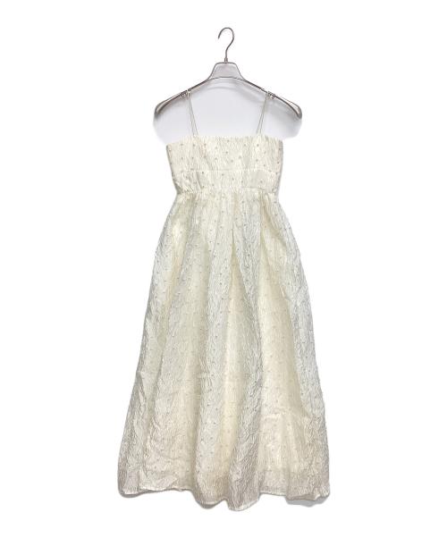 eimy istoire（エイミーイストワール）eimy istoire (エイミーイストワール) キャミソールワンピース ベージュ サイズ:Sの古着・服飾アイテム