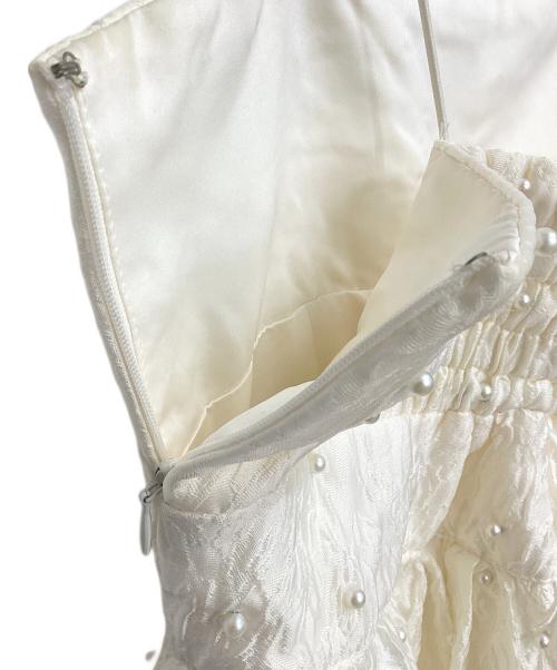 eimy istoire（エイミーイストワール）eimy istoire (エイミーイストワール) キャミソールワンピース ベージュ サイズ:Sの古着・服飾アイテム