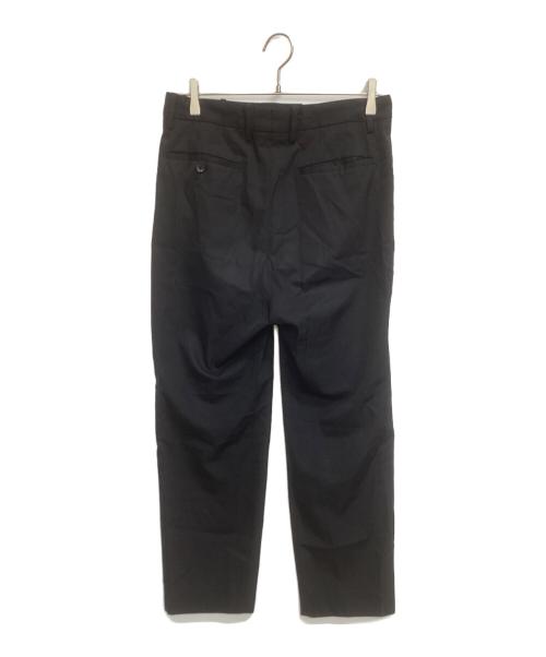 stein（シュタイン）stein (シュタイン) 2タックスラックスパンツ ブラック サイズ:Mの古着・服飾アイテム