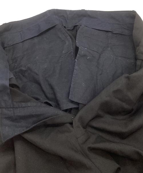stein（シュタイン）stein (シュタイン) 2タックスラックスパンツ ブラック サイズ:Mの古着・服飾アイテム