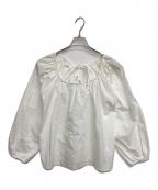 BELIZEベリーズ）の古着「長袖ブラウス」｜ホワイト