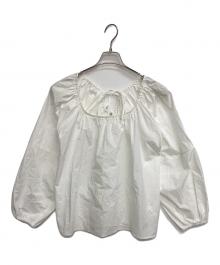 BELIZE（ベリーズ）の古着「長袖ブラウス」｜ホワイト