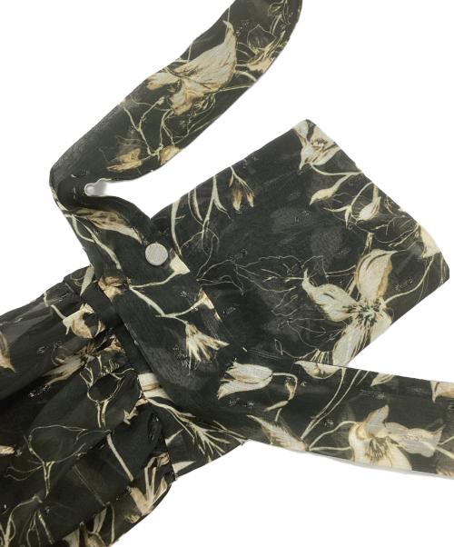 FRAY ID（フレイ アイディー）FRAY ID (フレイ アイディー) 長袖ワンピース グリーン サイズ:SIZE 0の古着・服飾アイテム