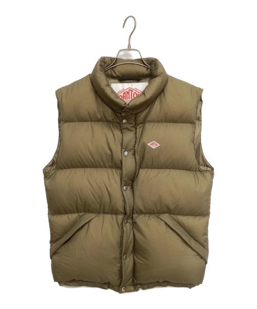 DANTON（ダントン）DANTON (ダントン) ダウンベスト カーキ サイズ:Lの古着・服飾アイテム