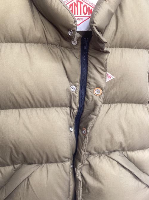 DANTON（ダントン）DANTON (ダントン) ダウンベスト カーキ サイズ:Lの古着・服飾アイテム