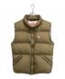 DANTON（ダントン）の古着「ダウンベスト」｜カーキ