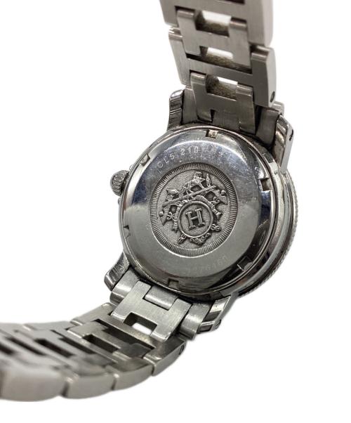 HERMES（エルメス）HERMES (エルメス) リストウォッチ ブルー×シルバーの古着・服飾アイテム