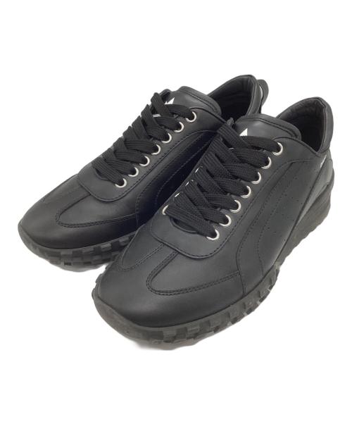 DSQUARED2（ディースクエアード）DSQUARED2 (ディースクエアード) スニーカー ブラック サイズ:39 1/2の古着・服飾アイテム