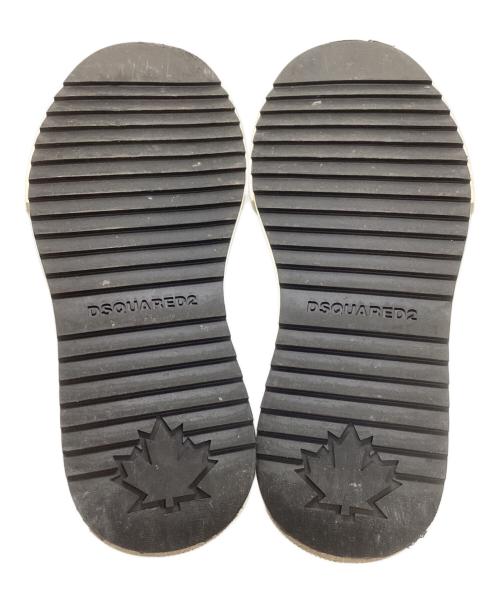 DSQUARED2（ディースクエアード）DSQUARED2 (ディースクエアード) ハイカットスニーカー ブラック サイズ:39の古着・服飾アイテム