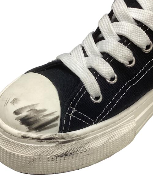 DSQUARED2（ディースクエアード）DSQUARED2 (ディースクエアード) ハイカットスニーカー ブラック サイズ:39の古着・服飾アイテム