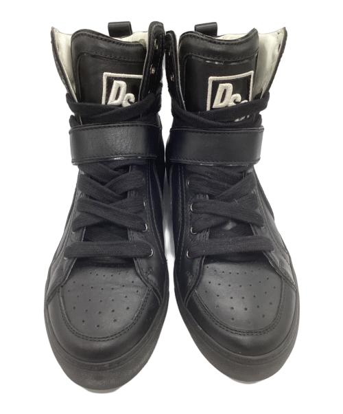DSQUARED2（ディースクエアード）DSQUARED2 (ディースクエアード) ハイカットスニーカー ブラック サイズ:39の古着・服飾アイテム