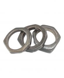 GUCCI（グッチ）の古着「3連リング」｜シルバー