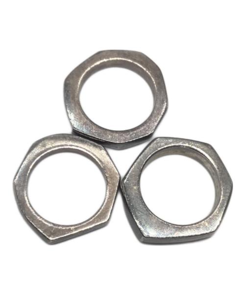 GUCCI（グッチ）GUCCI (グッチ) 3連リング シルバー サイズ:10号の古着・服飾アイテム