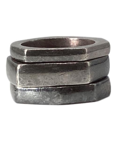 GUCCI（グッチ）GUCCI (グッチ) 3連リング シルバー サイズ:10号の古着・服飾アイテム