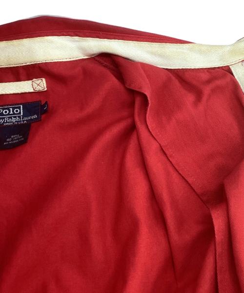POLO RALPH LAUREN（ポロ・ラルフローレン）POLO RALPH LAUREN (ポロ・ラルフローレン) スイングトップ レッド サイズ:Lの古着・服飾アイテム