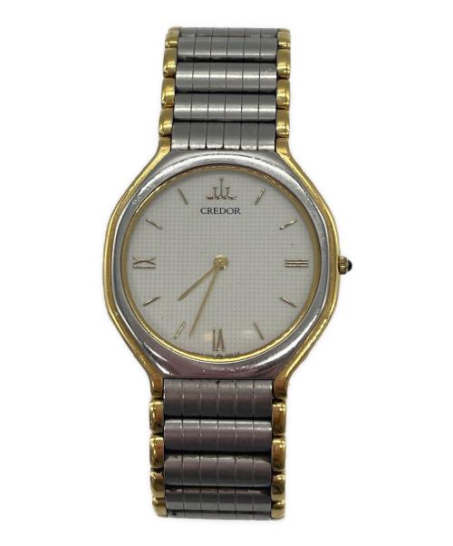 SEIKO（セイコー）SEIKO (セイコー) 腕時計　CREDOR ホワイトの古着・服飾アイテム