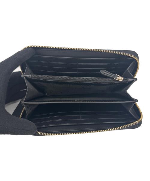 Kate Spade（ケイトスペード）Kate Spade (ケイトスペード) 長財布 ブラックの古着・服飾アイテム
