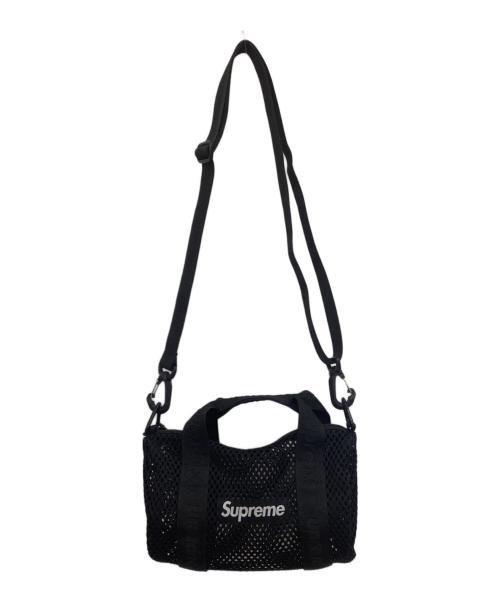 SUPREME（シュプリーム）Supreme (シュプリーム) メッシュミニダッフルバッグ ブラックの古着・服飾アイテム
